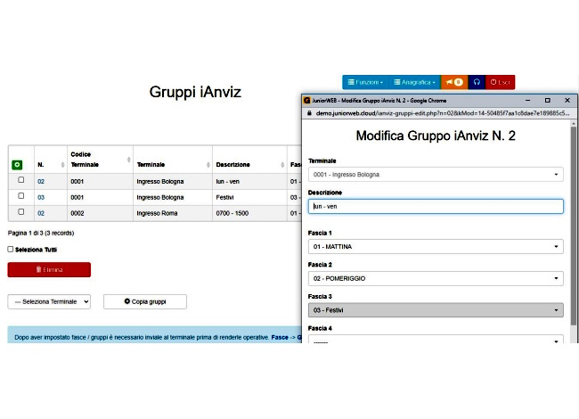 Jweb-KEY Controllo Accessi Cloud