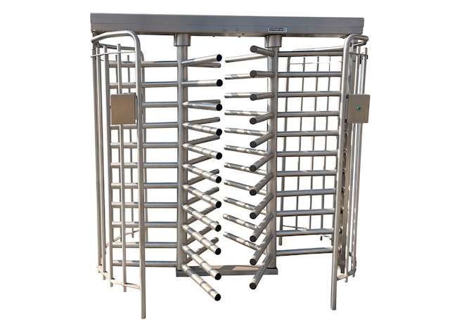 Titan Double Gate 3 Arms Stainless Steel